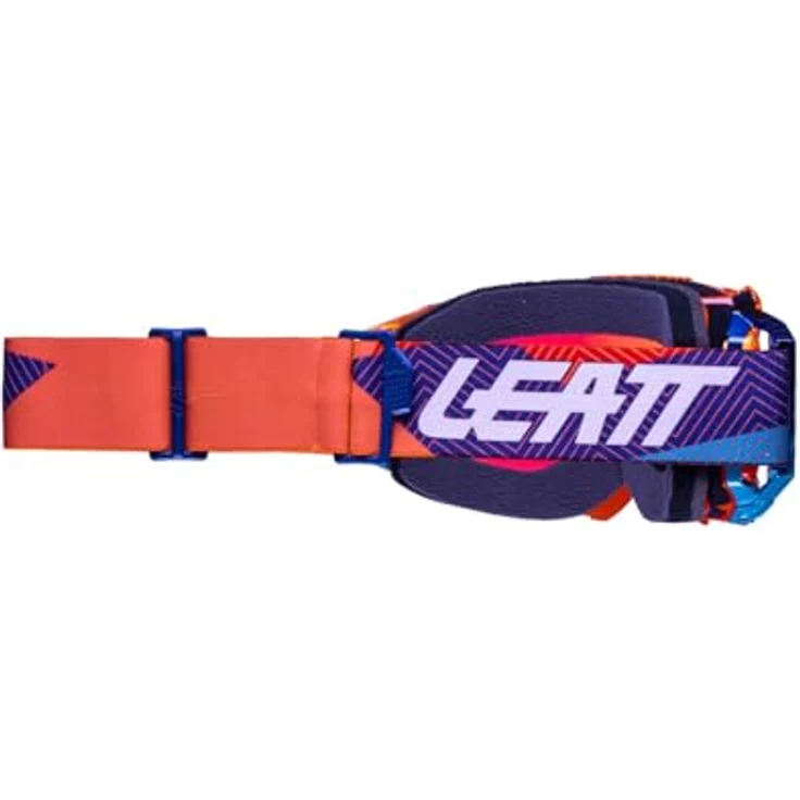 Leatt Velocity 5.5 Iriz-Maske, Skibrille in Neonorange mit 26 % blauem Bildschirm, langlebiges und robustes Material – Bild 5