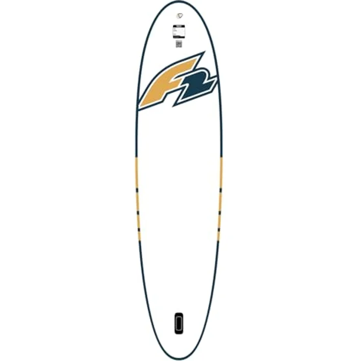F2 Comet SUP, 11’6" aufblasbares Stand Up Paddle Board in Weiß mit Kajak Zubehör Paket, inklusive Kajakpaddel und gepolstertem Sitz – Bild 6