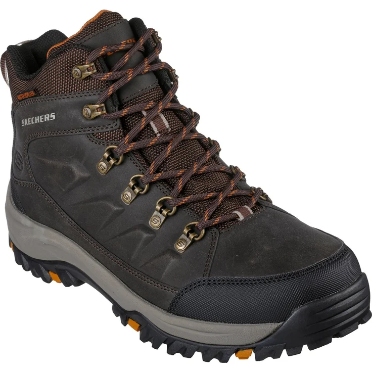 Skechers RELMENT Outdoorschuh, wasserabweisend mit Relaxed Fit® Dämpfungstechnologie, schwarz