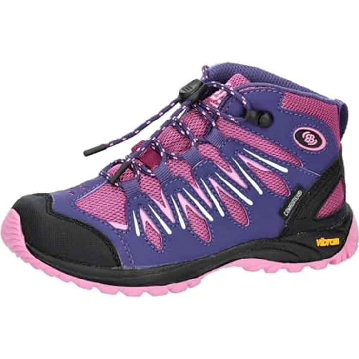 Brütting Expedition Kids High, Mädchen-Wanderschuhe mit Comfortex-Klimamembran, violett, Größe 34 – Bild 1