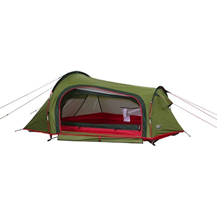 High Peak Leichtgewicht Sparrow Campingzelt für 2 Personen, Tunnelzelt nur 2,8 kg, 3000 mm wasserdicht, Innenzelt vormontiert – Bild 5