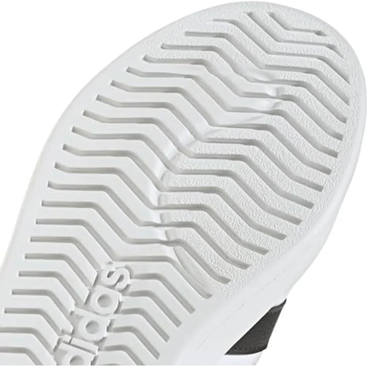 adidas Damen Streettalk Shoes, Synthetik-Obermaterial, Gummiaußensohle, FTWR White/Core Black/Gold met., 42 EU – Bild 5