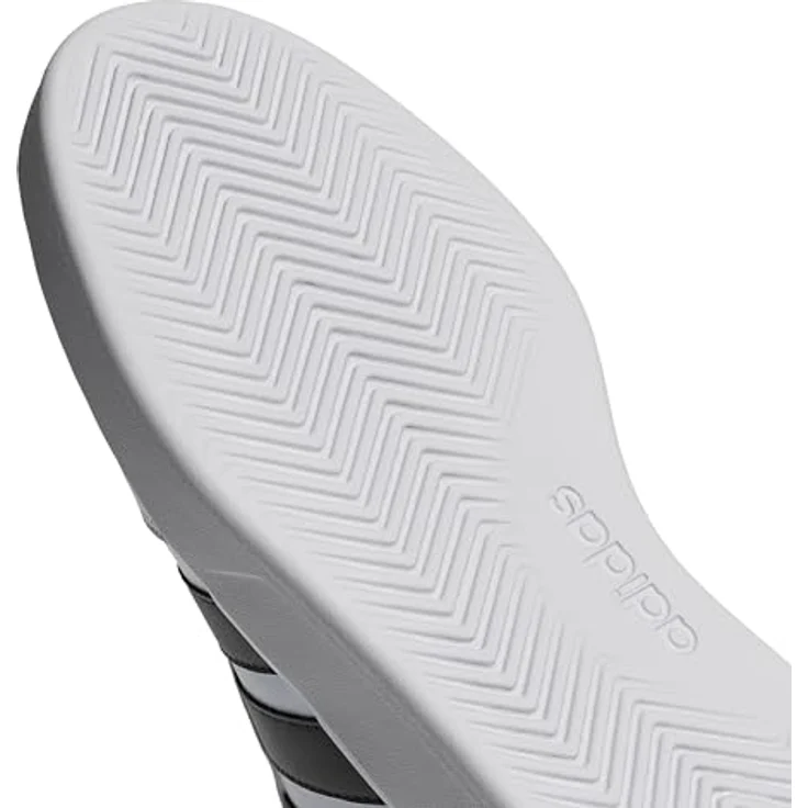 adidas Breaknet 3.0, Laufschuhe mit Synthetik-Obermaterial und EVA-Einlegesohle, Cloud White/Core Black, EU 37 1/3 – Bild 2
