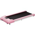 COSTWAY Laufband Walking Pad, Jogging Pad, 1-6 km/h, Pink