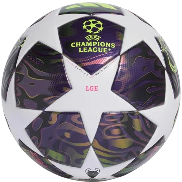 adidas UEFA Champions League FIFA Final League Replica Ball JX9095, Unisex Fußball, TPU, Lila, Größe 4 – Bild 2