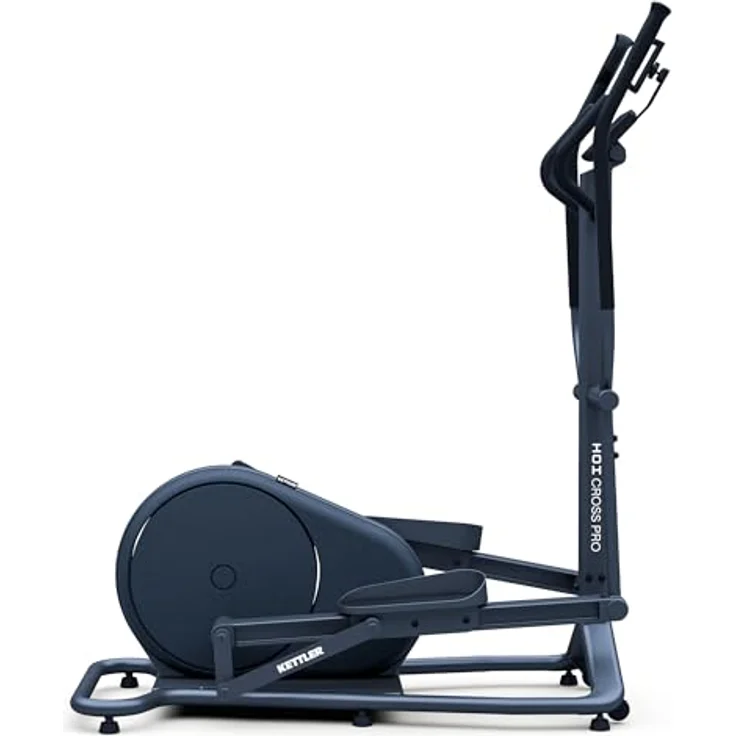 Kettler HOI Cross Pro Crosstrainer Stone, 7-Zoll-Touch-Konsole, 600 Watt, Induktionsbremse, Smartphone- und Tablethalterung – Bild 3