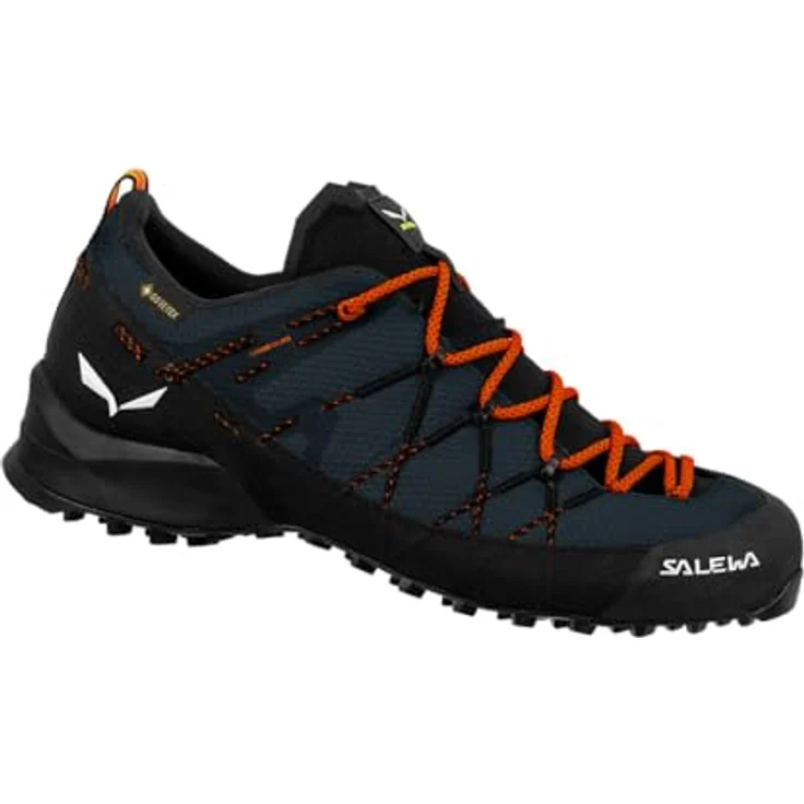 Salewa Wildfire 2 Gore-Tex, Herren Wanderschuhe (42), Blau, wasserdicht, mit Switchfit und MFF+ Fußbett – Bild 1