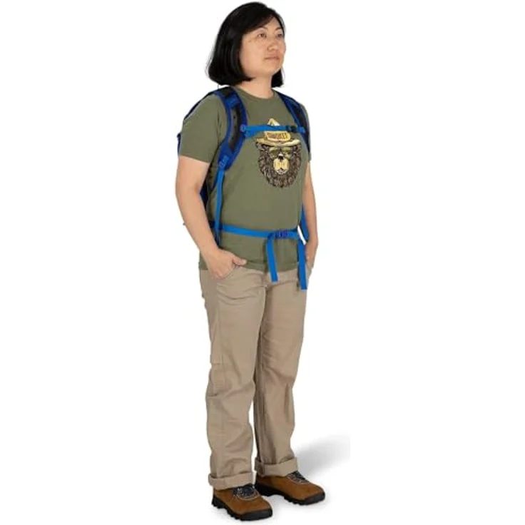 Osprey Sportlite 20, Wanderrucksack 45 cm, grau, 100% Nylon, 29 cm x 22 cm x 45 cm – Bild 7