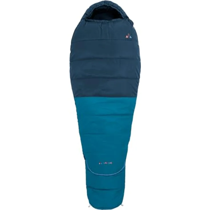 VAUDE Alpli Adjust 400 II Syn, Schlafsack für Kinder ab 3 Jahre, körperbetonter Mumienschnitt, für Körpergröße bis 105 cm – Bild 2