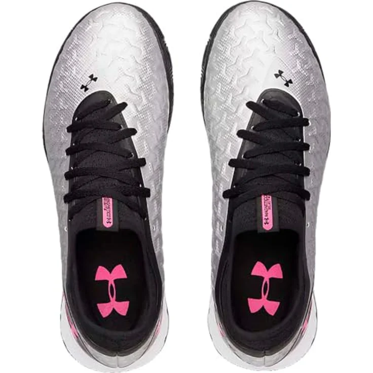 Under Armour UA Magnetico Select 6 IN Fußballschuhe, Hallenschuhe mit Charged Cushioning®, Schwarz, Größe 11.5/13 – Bild 5