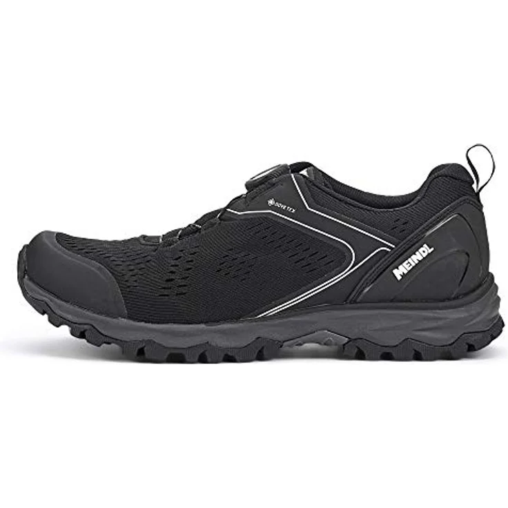 Meindl Abano GTX Wanderschuhe, Herren, wasserdicht und atmungsaktiv, Schwarz, Größe 45 – Bild 5