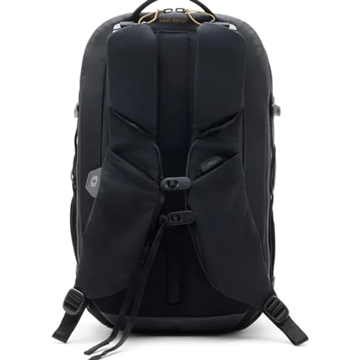 Peak Design Outdoor Backpack 18L Zip, Wanderrucksack in Schwarz mit Bluesign-zertifizierten Nylonriemen – Bild 3