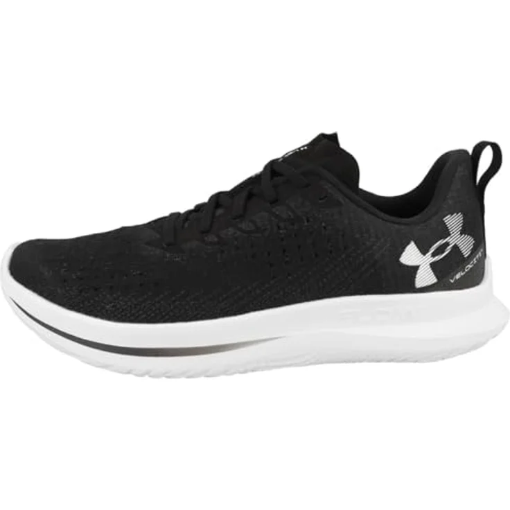 Under Armour Ua Velociti 4, Leichtgewichtige Laufschuhe mit atmungsaktivem Flachstrick-Obermaterial, Schwarz – Bild 1