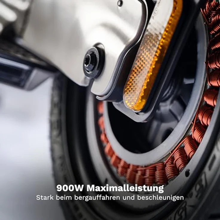 Pureelectric E-Scooter PURE Flex Platinum, straßenzugelassen, ultrakompakt, 20 km/h, gefedert, bis zu 40 km Reichweite – Bild 3