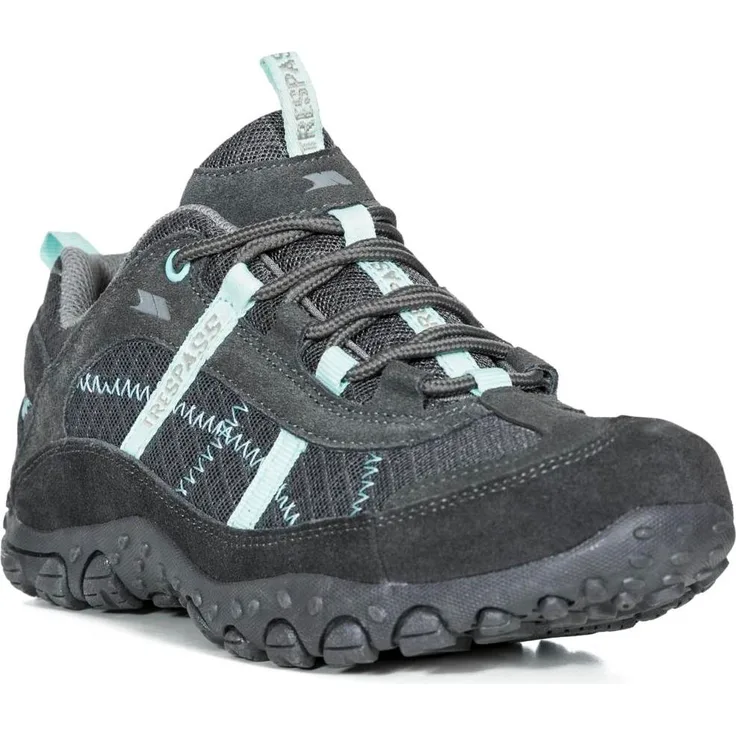 Trespass Fell – Damen Wanderschuhe Iron, rutschfeste Sohle, atmungsaktives Obermaterial, kuscheliges Fellfutter