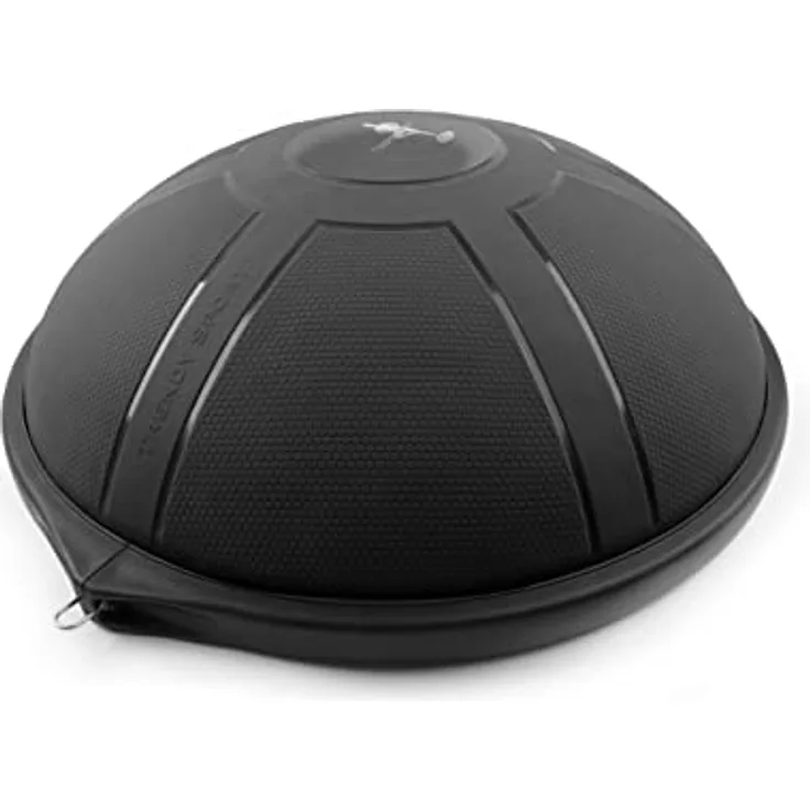 TrendySport Trendy Meia Balance Trainer, Schwarz, 60cm - Max. Belastbarkeit 300 KG, inkl. 1 Pumpe, sicherer Halt