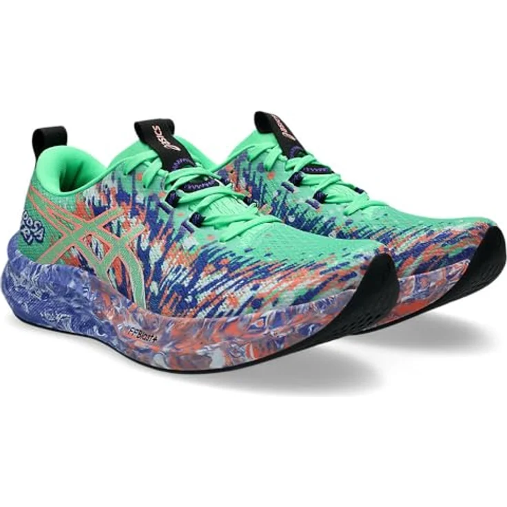 ASICS NOOSA TRI 16, Laufschuhe mit FF BLAST™ PLUS-Technologie, Vital Green/Cobalt Burst – Bild 6