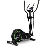ZIPRO Wave Crosstrainer für Zuhause - 32-Level Magnetwiderstand, Herzfrequenzsensoren, 16 Programme, Kinomap & Zwift Kompatibel, Integrierter Tablethalter, Einfache Montage, Perfekt für Heimfitness