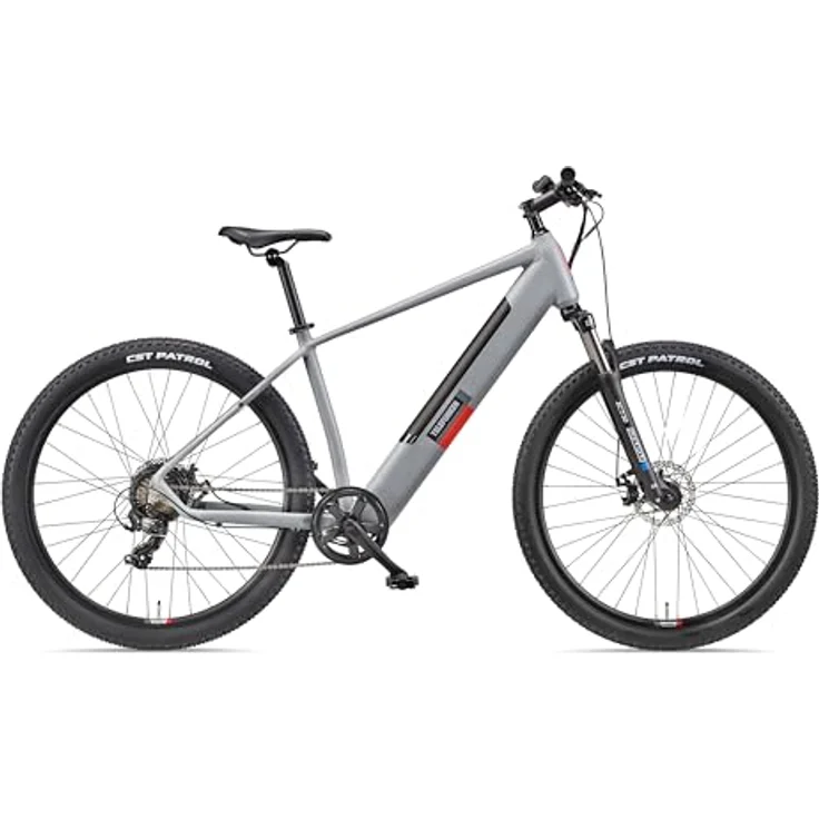 TELEFUNKEN MTB E-Bike Herren 29 Zoll, Elektrofahrrad Hinterradmotor, 7-Gang Shimano Kettenschaltung, Scheibenbremsen - Pedelec Mountainbike, M921, schwarz – Bild 2