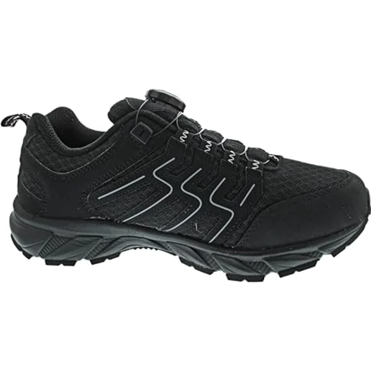 Skogan Skallas Wanderschuh, wasserdicht mit SKO-TEX Membrane, Speedlaces und Phylonzwischensohle, schwarz – Bild 4