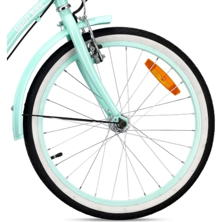 Sun Baby Heart Bike 20 Zoll Mädchenfahrrad, 6-Gang Shimano, Minze – Bild 6