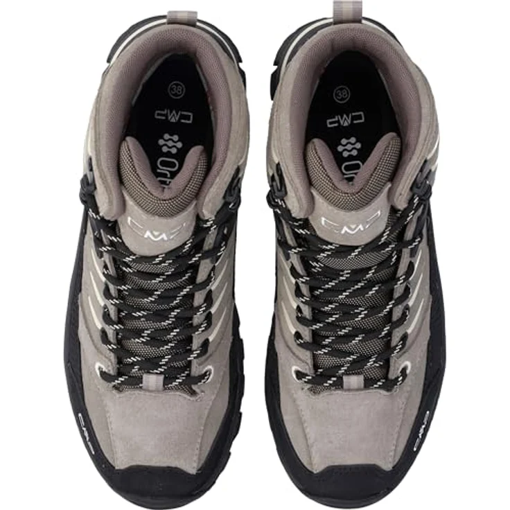 CMP Trekking / Outdoor Damen Schuh 40, knöchelhoch, atmungsaktiv und wasserdicht mit OrthoLite®-Innensohle, griffige FullOnGrip-Gummiaußensohle – Bild 4