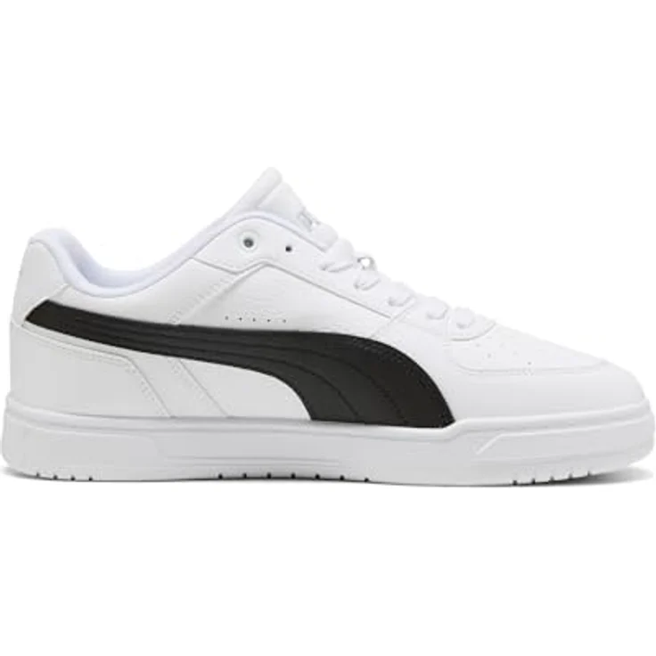 PUMA Caven III Unisex Sneakers, Retro-Hoops-Style, Weiß, mit SOFTFOAM+ Innensohle und recycelten Materialien – Bild 6