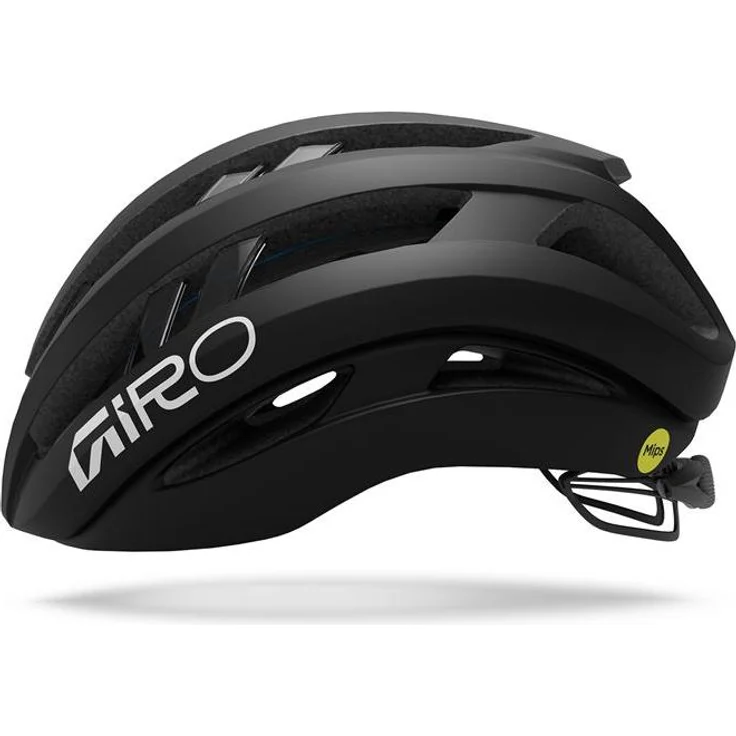 Giro Aries Spherical Mat, Premium Fahrradhelm mit Spherical Technology und 24 Ventilationsöffnungen, Schwarz/Weiß, Größe L