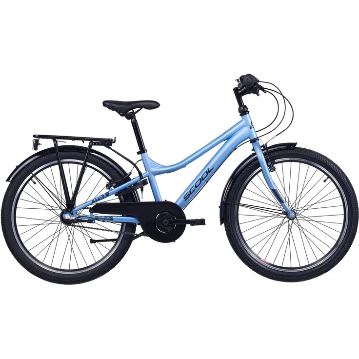 S’COOL troX Kinderfahrrad, 3 Gang Shimano Nabenschaltung, ideal für Schule und Freizeit