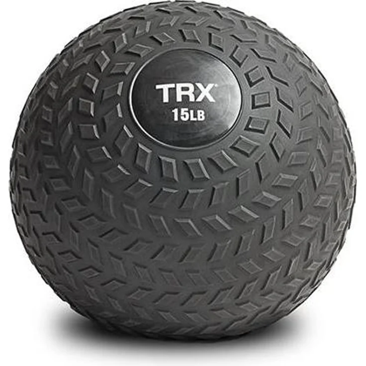TRX Medizinball, 13.70 kg, widerstandsfähiger Slam Ball aus Gummimischung für Wurfübungen