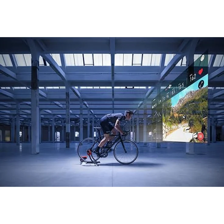 Elite Qubo Fluid Flüssigkeitstrainer – Progressiv, Leise, Klappbar, Stabil für Rennrad und MTB Indoor Training – Bild 2