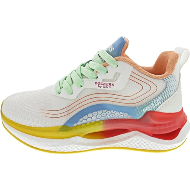 Dockers by Gerli Damen Laufschuh, Multicolor, gepolsterte Decksohle, flexible Laufsohle, rutschhemmend, Größe 40 – Bild 1