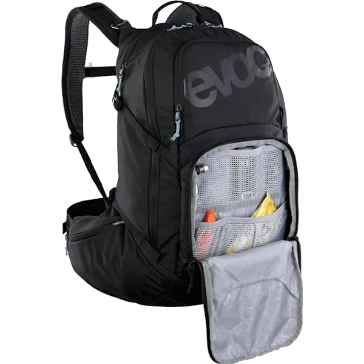 Evoc Explorer 26, Wanderrucksack aus 100% Polyester mit 45 cm Höhe, schwarz – Bild 6