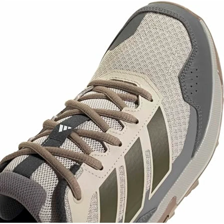 adidas Performance Terrex Eastrail 3 Traxion, wasserdichter Herren Wanderschuh in grau/grün, Größe 41 1/3 – Bild 6