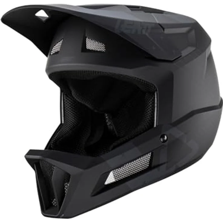 Leatt Helmet MTB Gravity 2.0 Stealth, Vollgesichtshelm mit 360°-Turbinen-Technologie, XS – Bild 5
