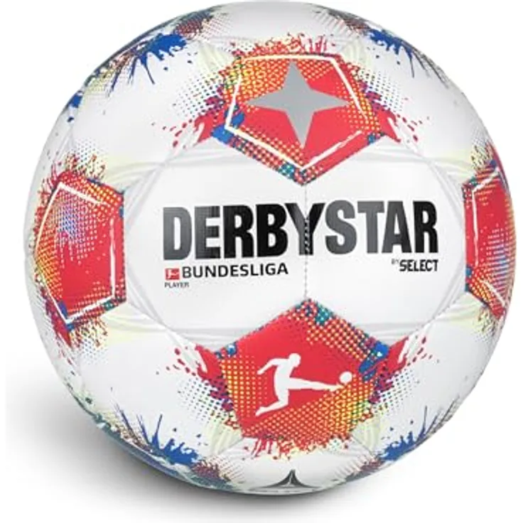 Derbystar Fussball Bundesliga Player v25, Spielball für den Freizeitbedarf