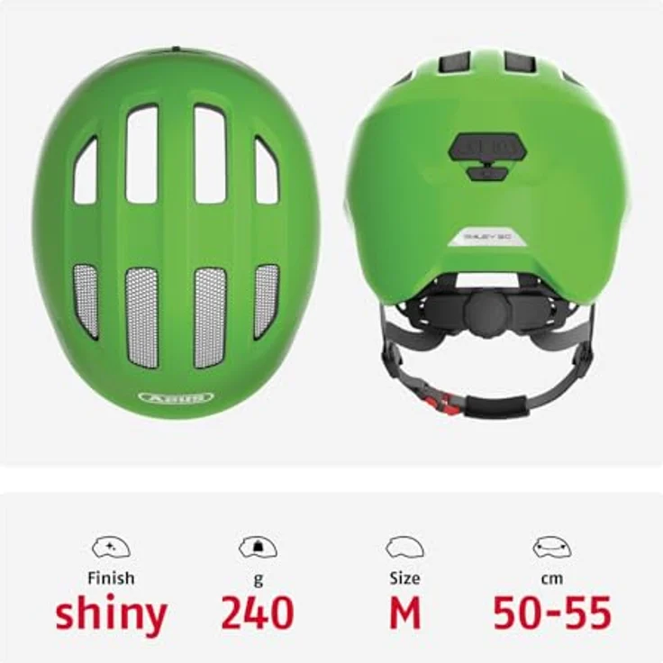 Abus Smiley 3. 0 M, shiny green – Bild 4