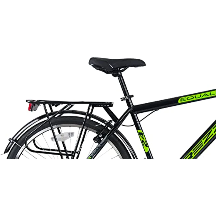 Rezzak 24 Zoll Fahrrad Jungenfahrrad Kinderfahrrad Herrenfahrrad City Bike 21 Gang schwarz grün NEU-047 - Shimano-Schaltung, Aluminium-Felgen, Batteriebetriebene Beleuchtung – Bild 3