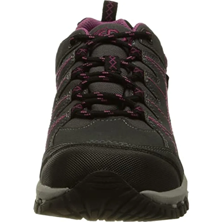 Brütting Mount Shasta Low, Damen Wanderschuhe mit flexiblem Wechselfussbett, grau – Bild 2