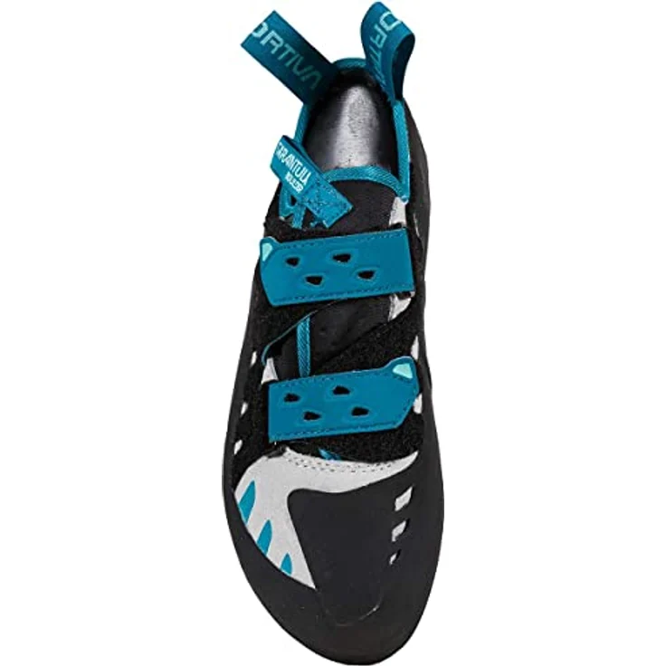 La Sportiva Tarantula Boulder Woman, Kletterschuhe für Damen, neutraler Schnitt, Schnürsystem, Farbe Blau, Größe 35.5 – Bild 2