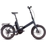 Cube Fold Hybrid 500 E-Bike mit Bosch Cargo Line Motor, faltbar, Shimano 10-Gang, 142 kg Zuladung, Gepäckträger