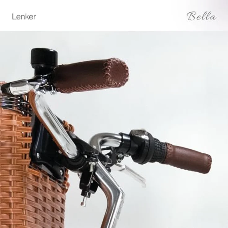 BERLIN BIKE Bella 28"X1.75" - Citybike, 6-Gang Schaltung, elegant weiß – Bild 4