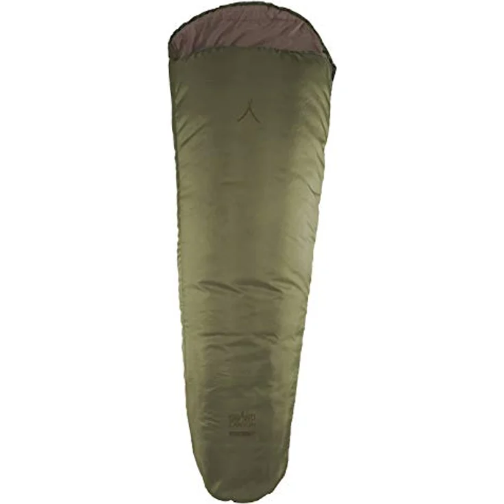 Grand Canyon Whistler 190 Schlafsack, Capulet Olive, Einheitsgröße - Micro Fibre Polyester, Mumienform, hält verschiedenen Wetterbedingungen stand – Bild 3