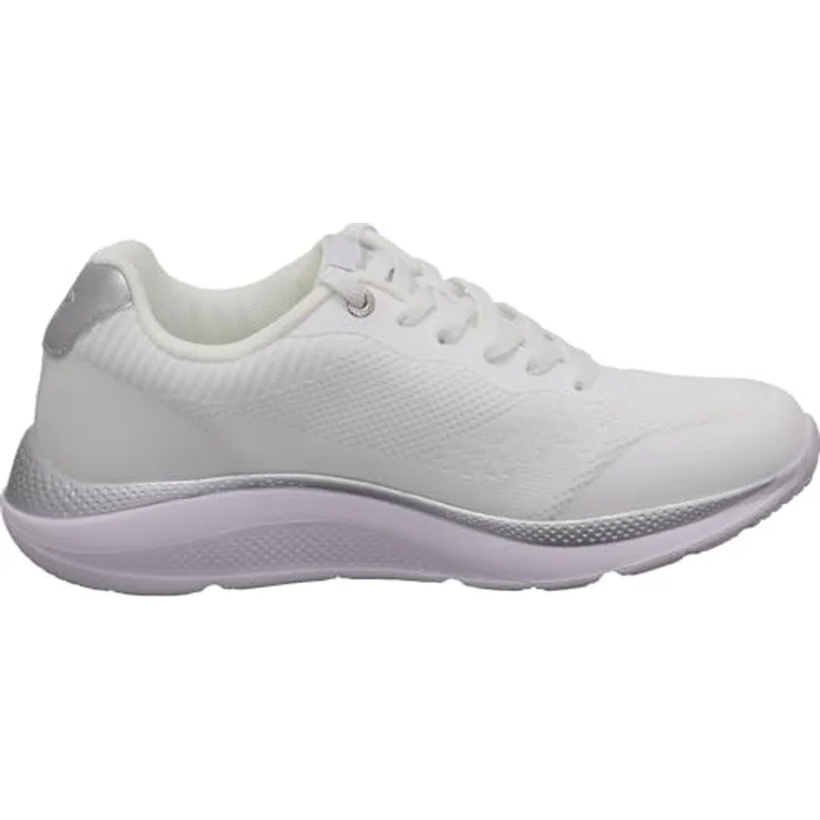 KangaRoos K-WN Malaga Damen Laufschuh, Weiß, Knöchelhoch, Schnürsenkel, Textil/Synthetik – Bild 4