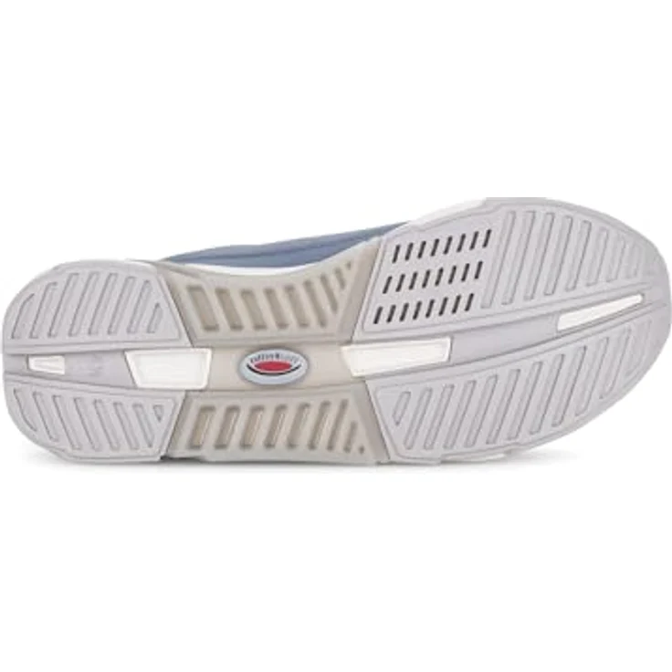 Gabor Rollingsoft Damen Halbschuhe, sportliche Sneaker in Blau, Weite G, 38,5, mit Wechselfußbett – Bild 6