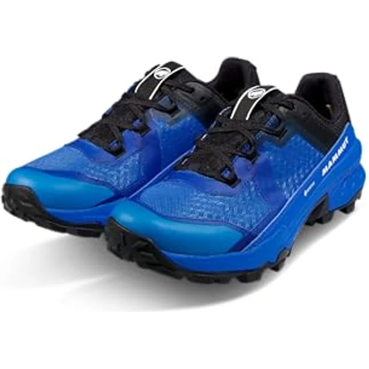 Mammut Girun II Low GTX, Herren Wanderschuhe mit GORE-TEX Membran, Blau, Größe 44 2/3 – Bild 3
