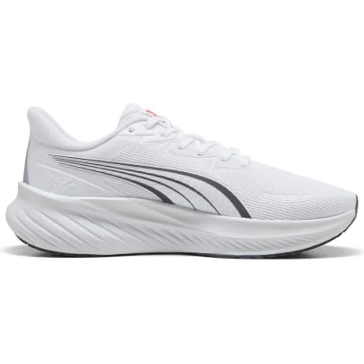 Puma Pounce Lite 2 Sneaker Laufschuhe mit PUMALite Schaumstoff, PROTREAD Laufsohle, Weiß/Rot, Schuhgröße: 38 EU – Bild 5