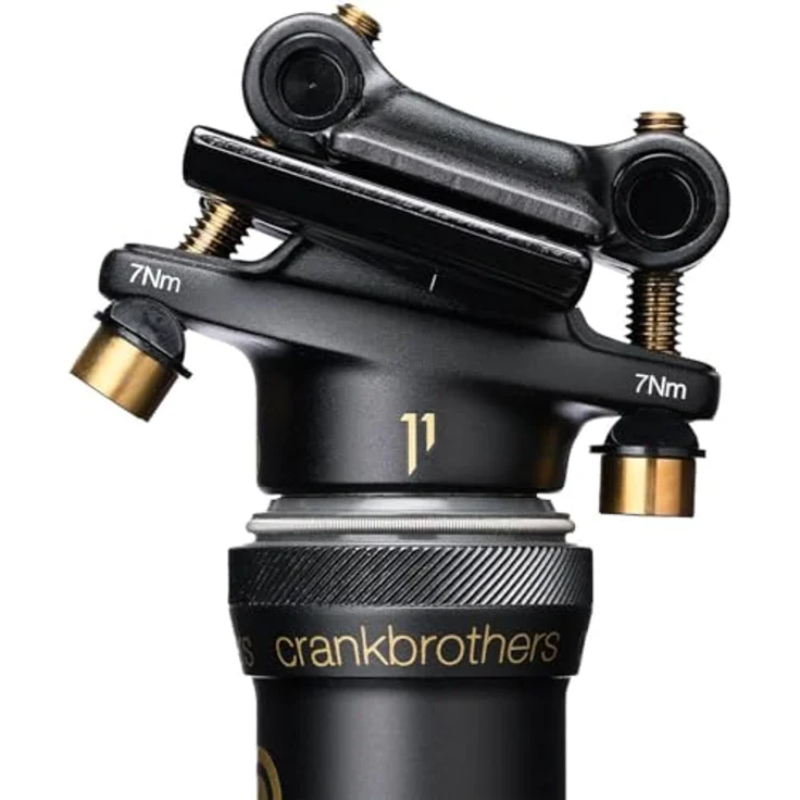 Crankbrothers Highline 11 Dropper Sattelstütze, 170 mm Federweg, Größe 31,6 mm, stufenlose Einstellung, Gewicht 524 g – Bild 2