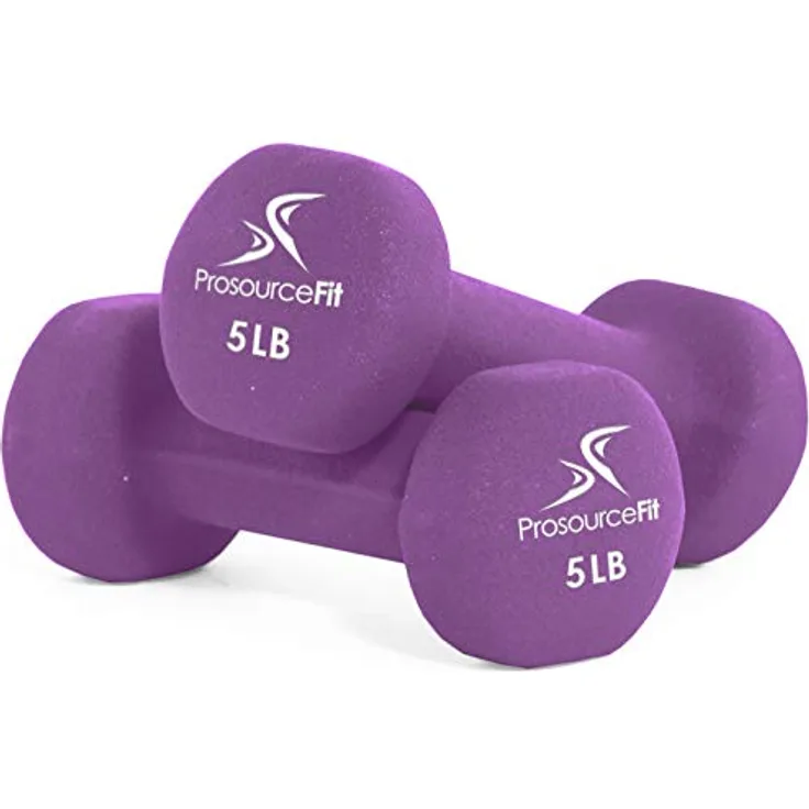 ProsourceFit Unisex – Erwachsene 859335003367 Hantel, Violett, Einheitsgröße