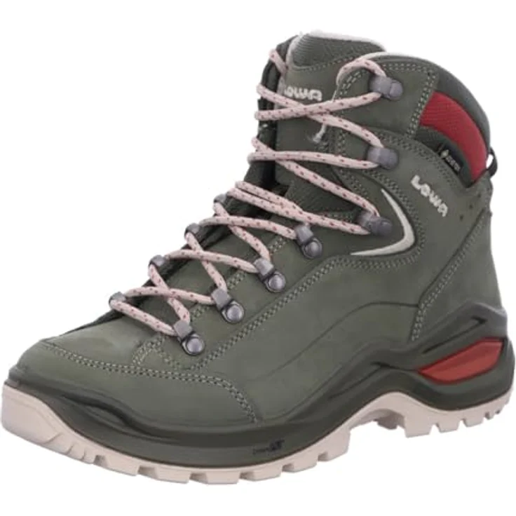 Lowa Wanderschuhe 321916/9629, Wasserabweisend und Atmungsaktiv, Größe 37.5, Grün – Bild 4